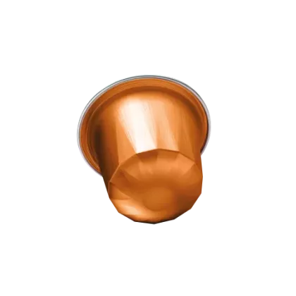 AluSense Premium Nespresso® Original compatible aluminium capsule in Apricot Orange